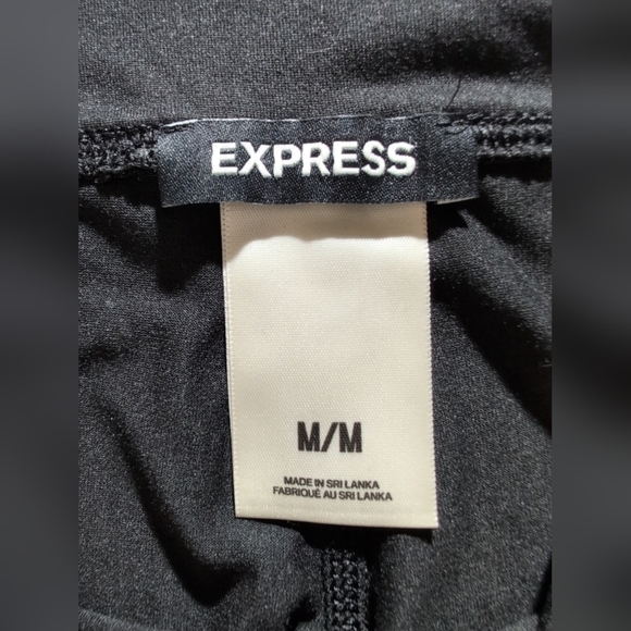 Express Black  Leggings Size Medium - Picture 7 of 8